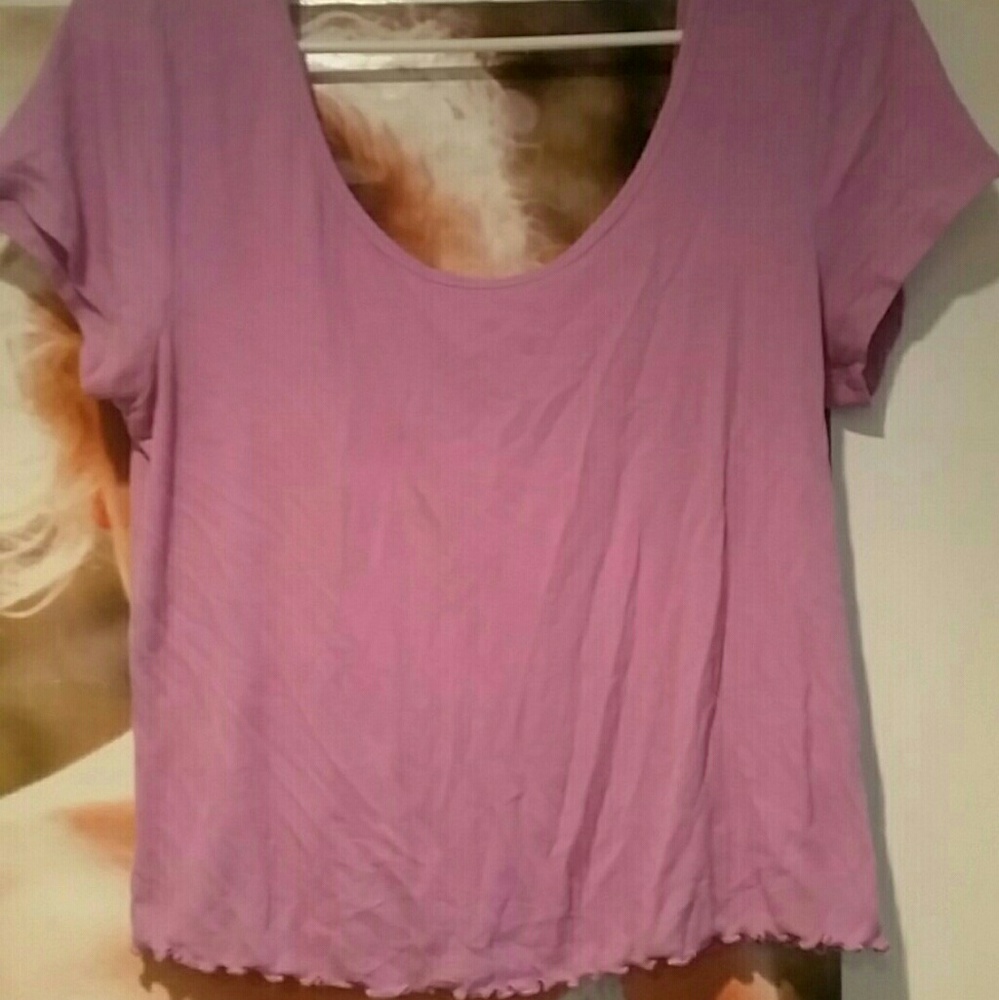 Lavender Crop Top
